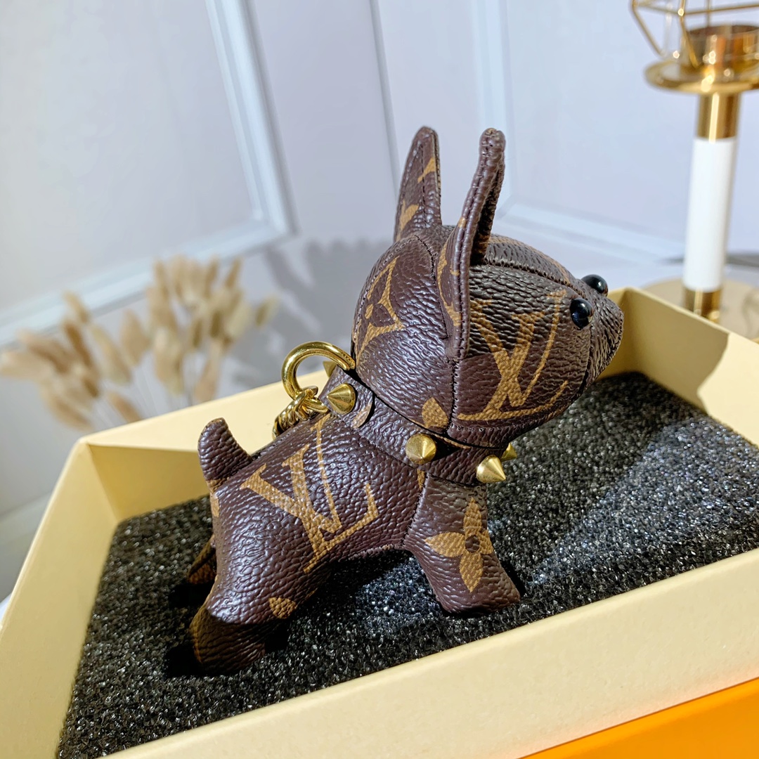 lv包包挂饰毛娃娃,七夕礼物小鹿挂件