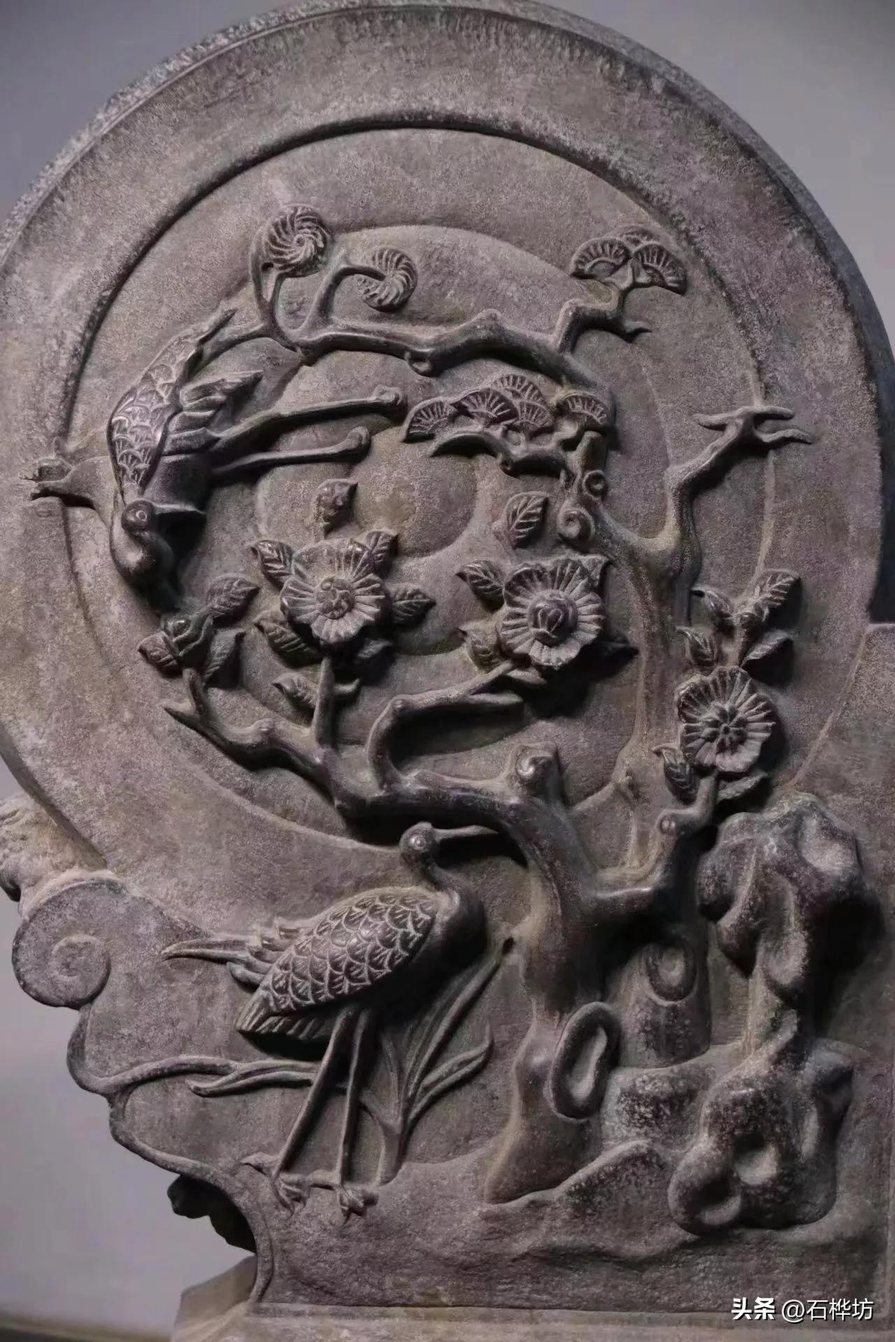 石雕青石门墩抱鼓石庭院园林摆件,淄博青石门墩抱鼓石庭院门口摆件