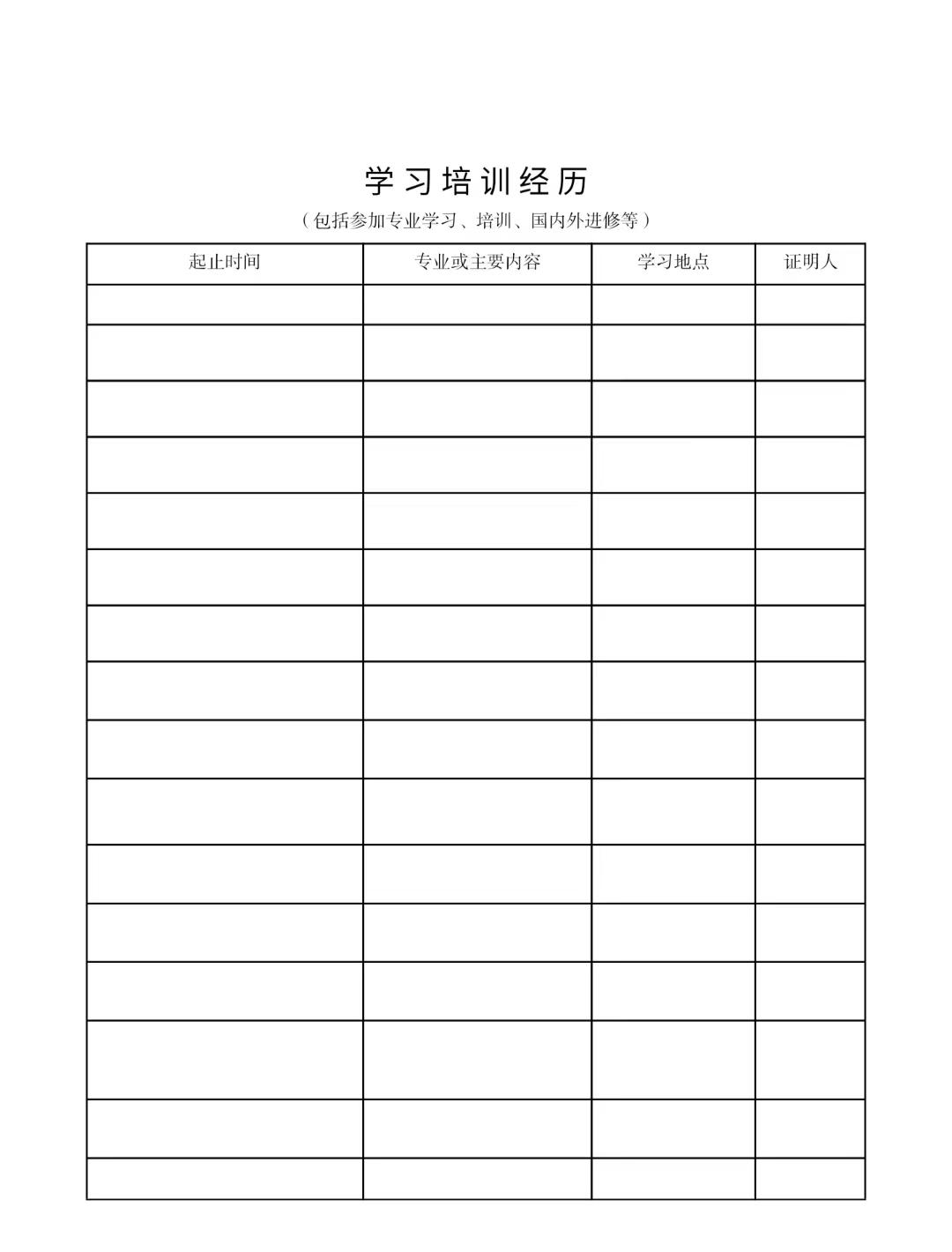 专业技术职务任职资格评审表,初级职务晋升