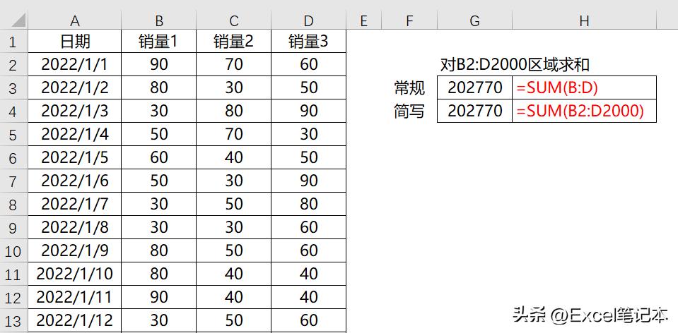 excelsum函数讲解,excelsum函数的使用方法
