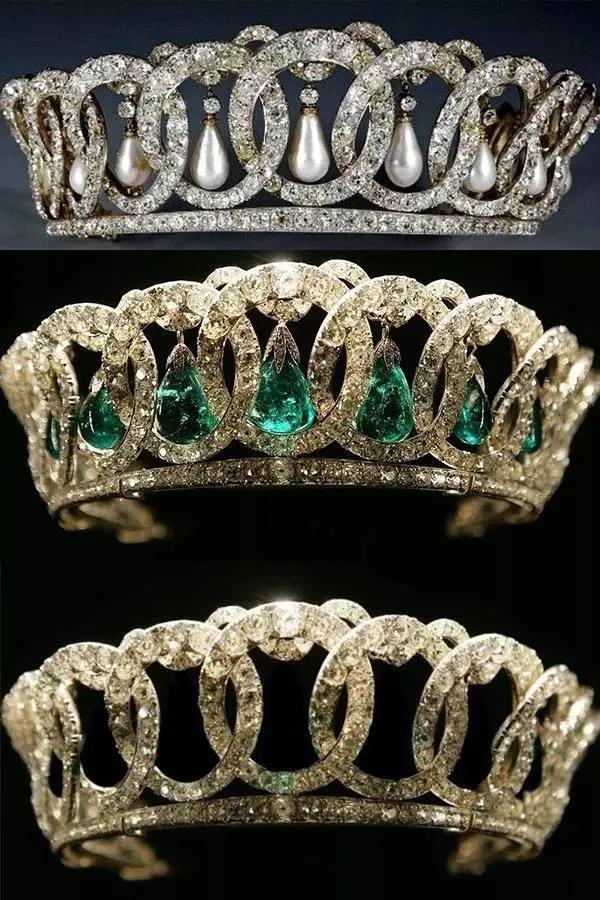 沙俄皇室皇冠,沙俄贵族珠宝胸针