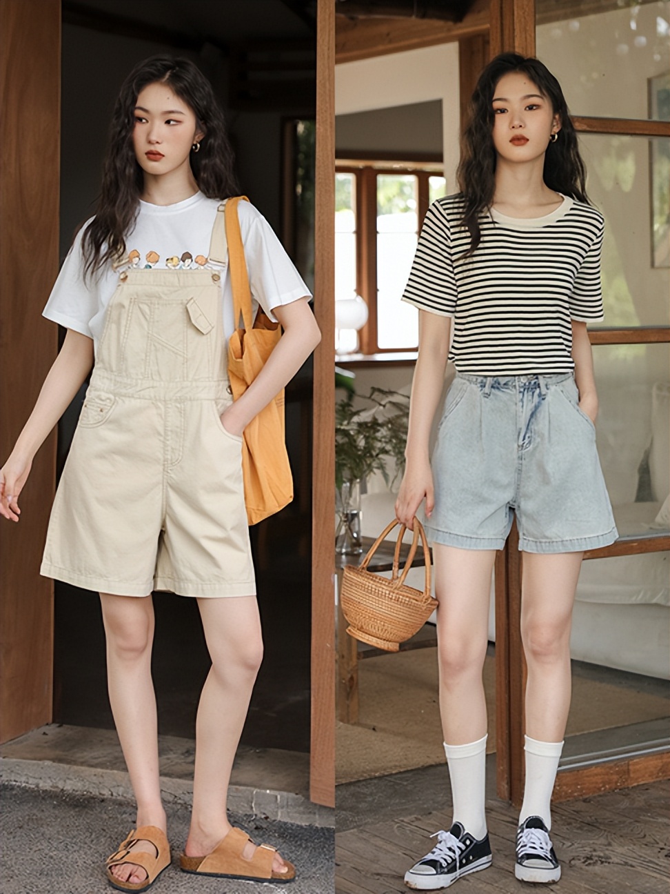 夏天该穿什么样的黑色短裤,穿什么短裤子显瘦夏季