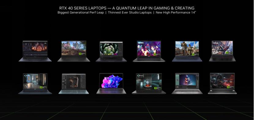 CES2023，看NVIDIA放大招！RTX40系入驻笔记本电脑，RTX4070Ti仅6499元，Studio圈再度扩展