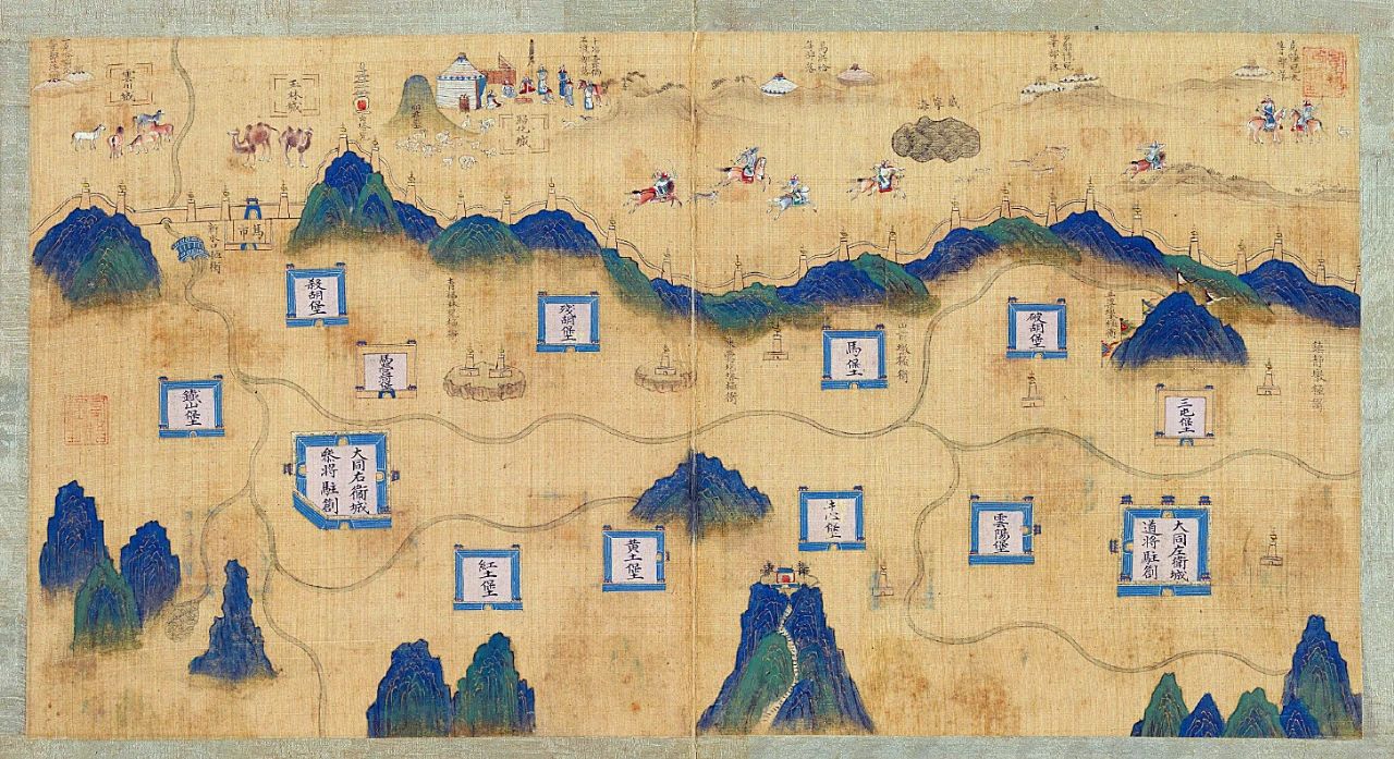 山西右玉长城遗址,万全右卫古城是爬长城的地方吗