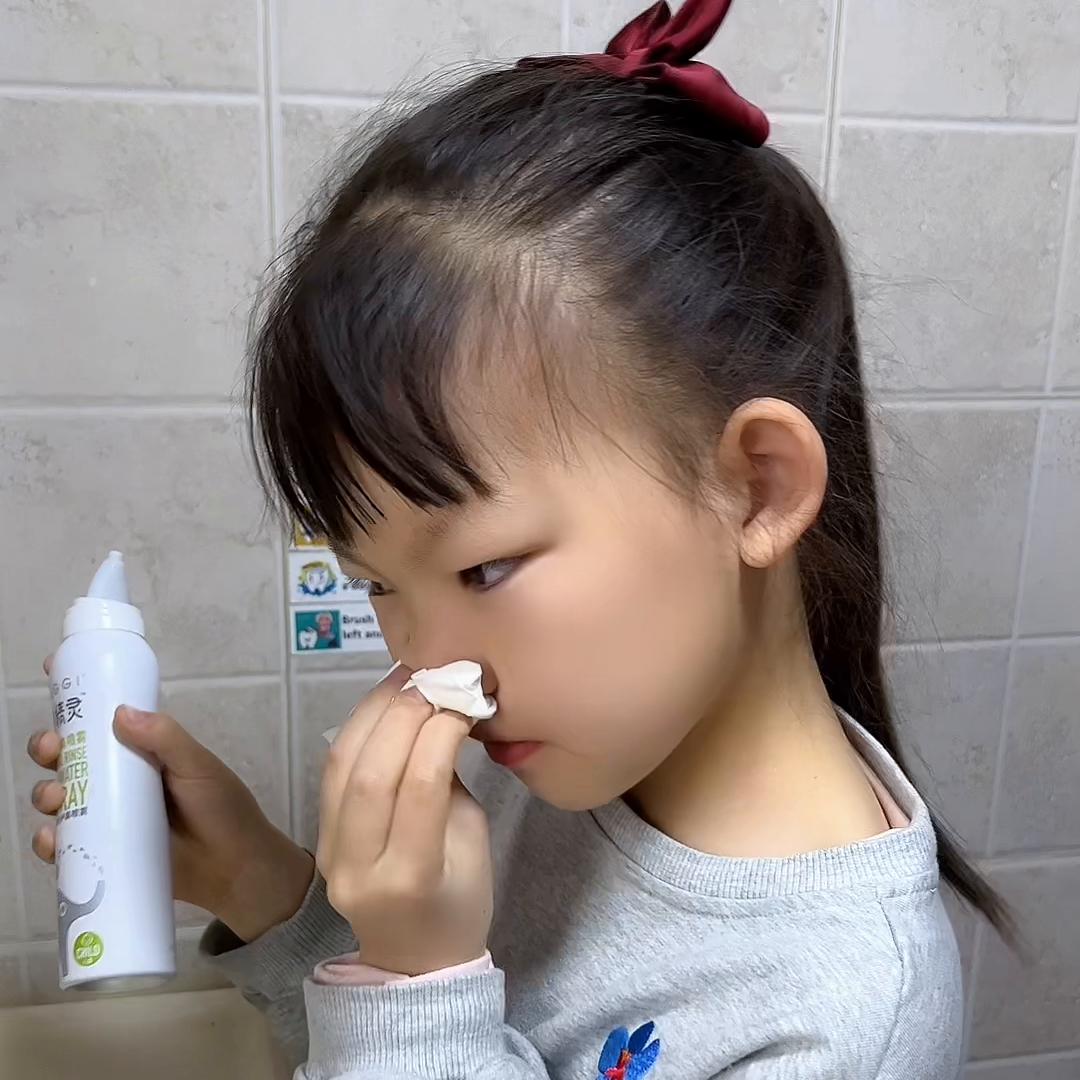 三个月宝宝鼻塞能用海盐水喷雾吗,儿童海盐喷雾怎样选浓度