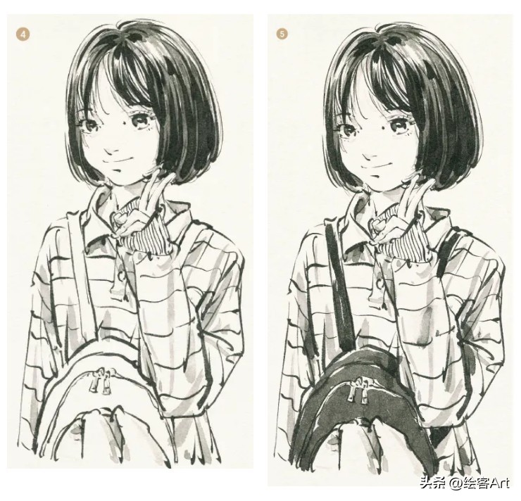 吃了十吨德芙的手去哪里买?这里!超丝滑的水墨漫画教程,马住