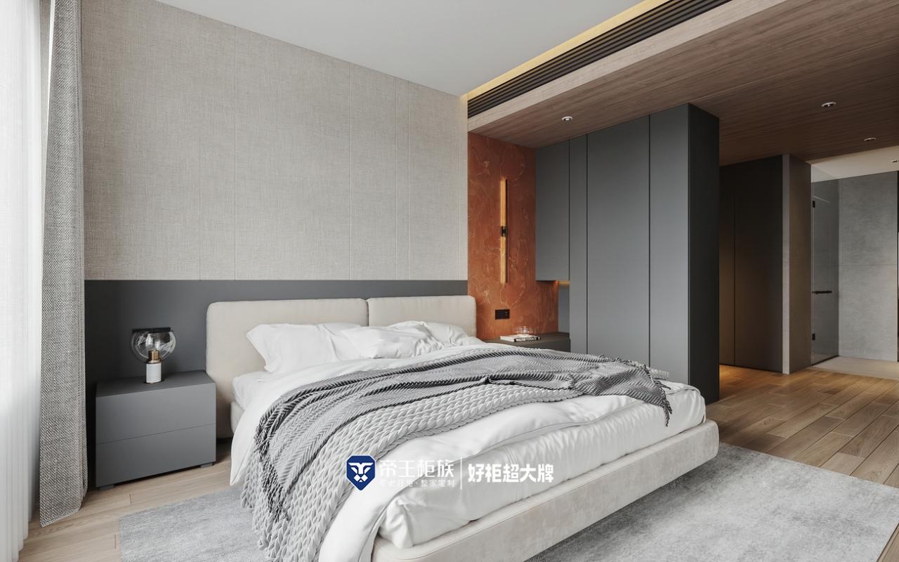 挖呀挖到宝！卧室书桌柜、背景墙一体，还白赚10㎡收纳空间