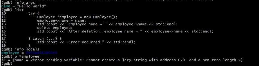 程序调试利器,gdbcore调试步骤