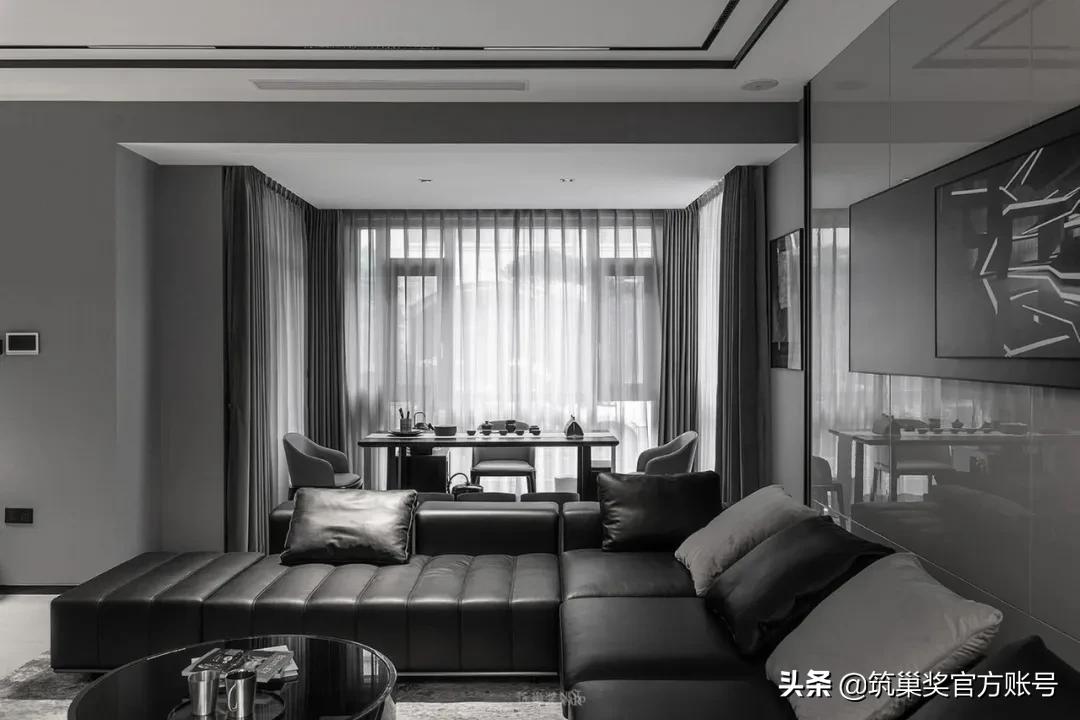 纯黑色装修设计师,纯黑色家装设计