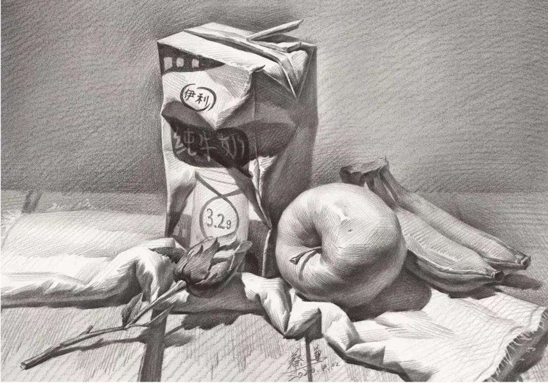 素描暗部画糊了,素描静物暗部该重到什么程度