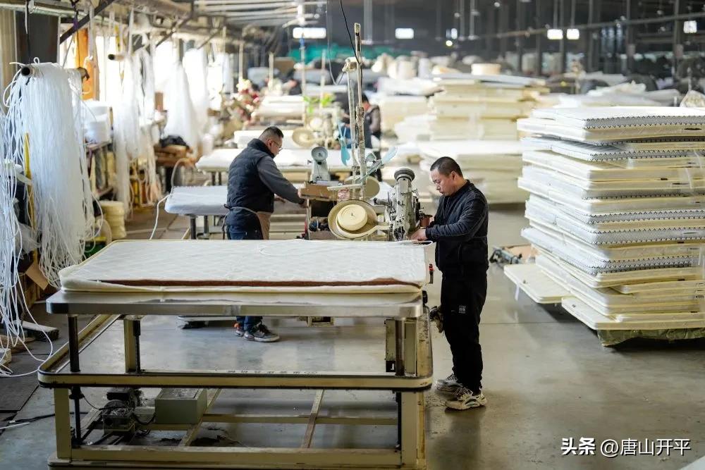 玉田乳胶床垫,玉田窝洛沽床垫生意