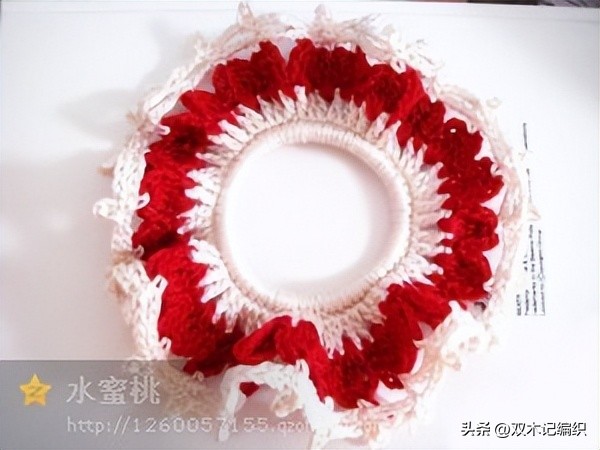 迷你发圈钩编教程,毛线发圈的各种钩法看合集