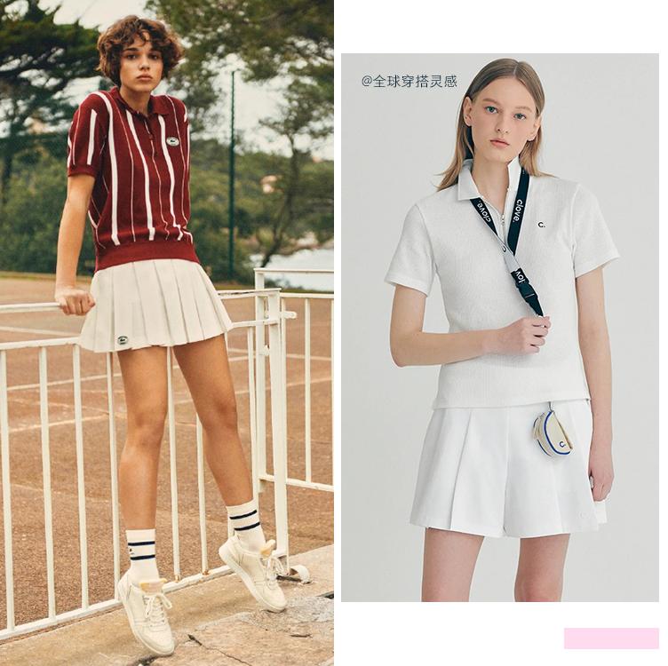 最近又有新的core系风格出现，那就是Courtcore球场穿搭！