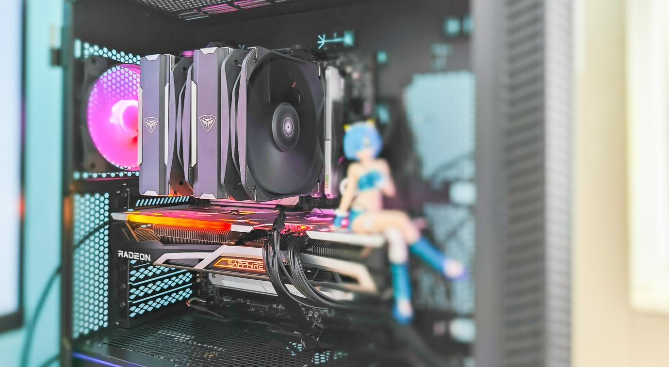 超频3散热器对比英特尔散热器,超频三红海散热器可以压11代i5吗