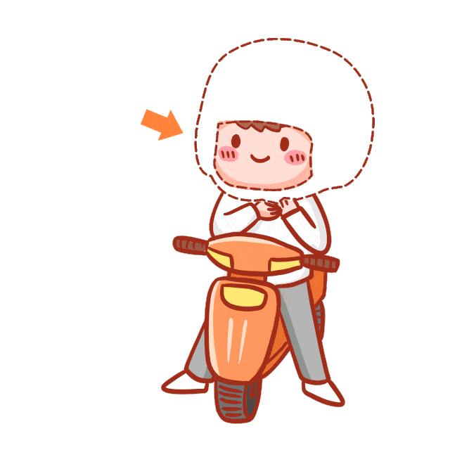 骑摩托戴头盔什么样的头盔最安全,骑乘摩托车戴好安全头盔