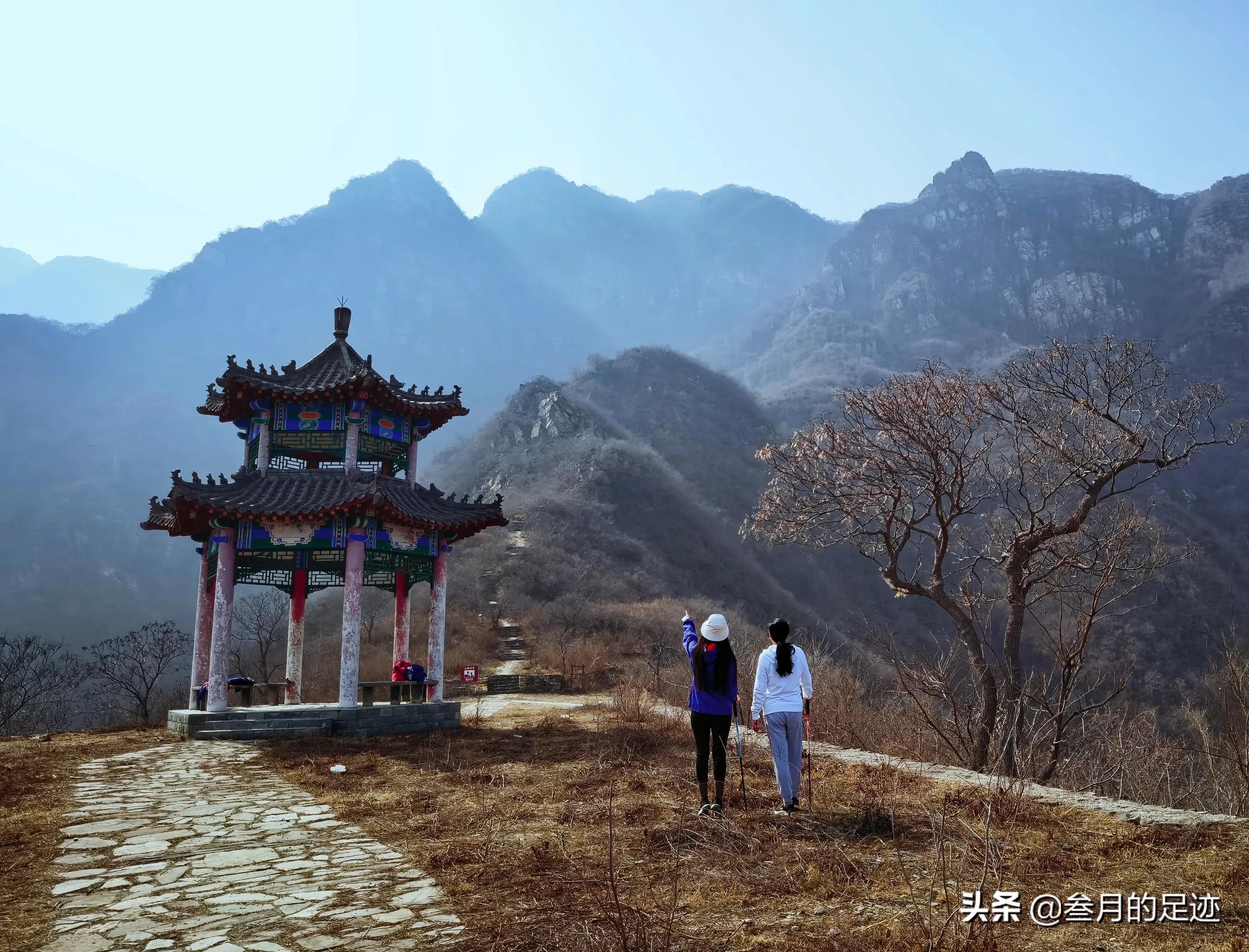 北京房山现在蒲洼梯田赏花,房山大安山梯田观景台