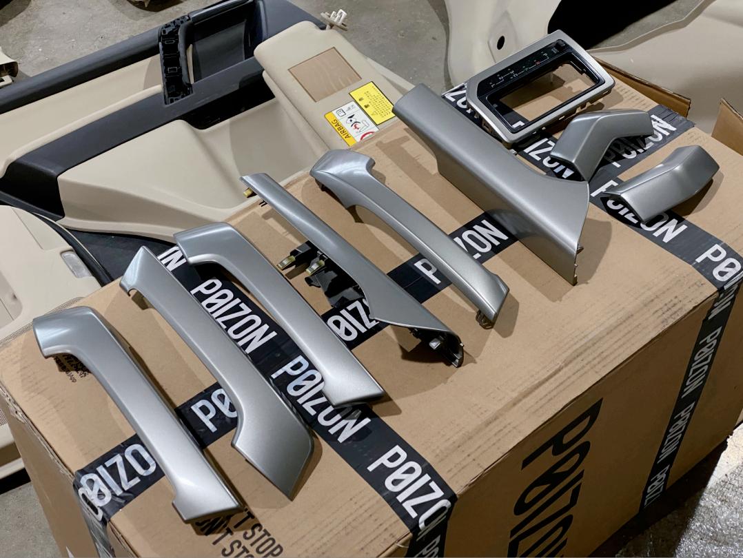 丰田霸道老车翻新升级好的出售,搞工地车翻新