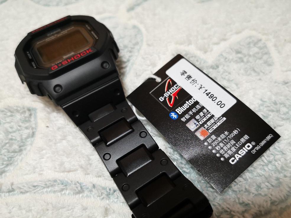 卡西欧gw-b5600bl-1dr手表怎么样,卡西欧gw-b5600有几款颜色