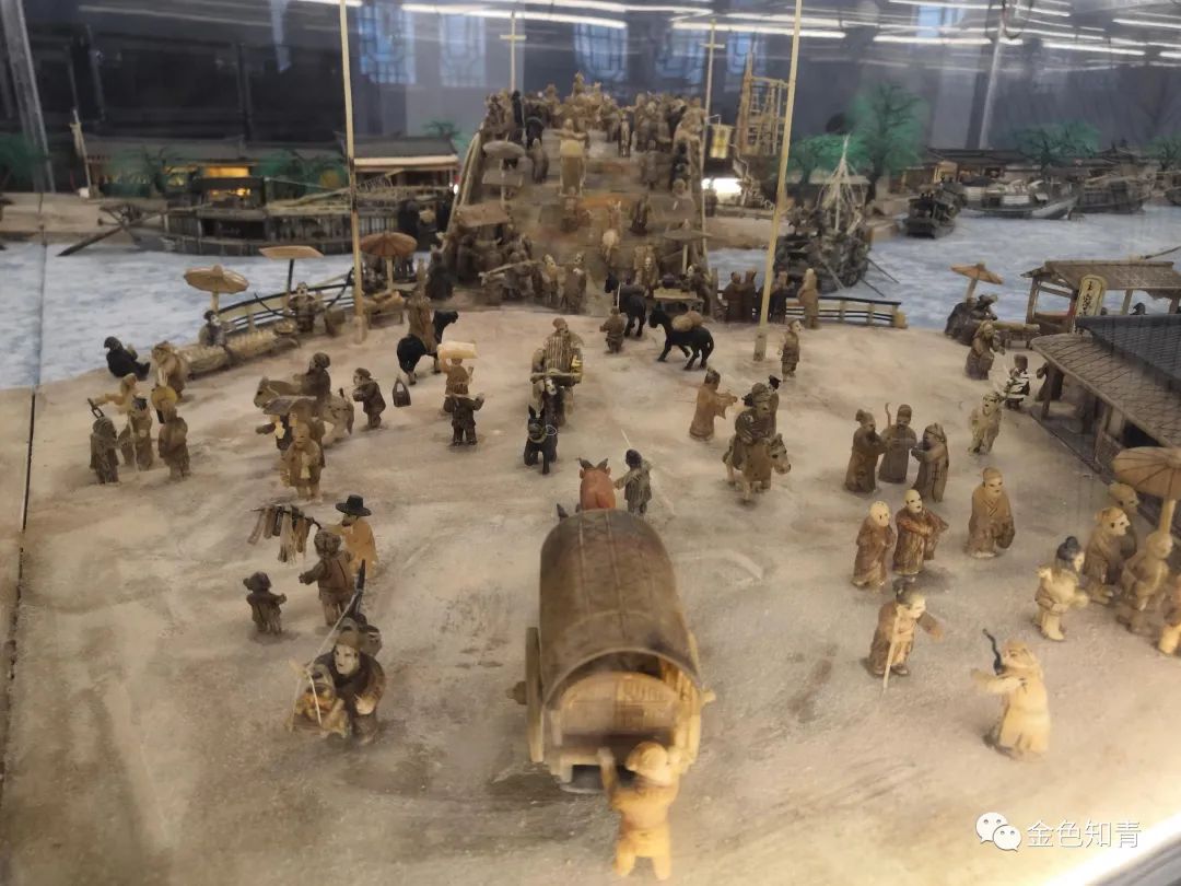 用馒头做一幅清明上河图,清明上河图用石材