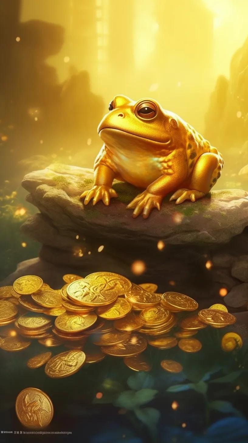 男士专用壁纸金蟾,金蟾纳财壁纸