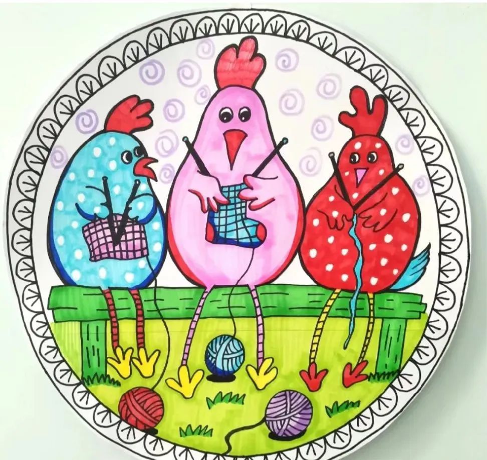 超级简单又特别好看的儿童画,随便怎么画都好看的儿童画