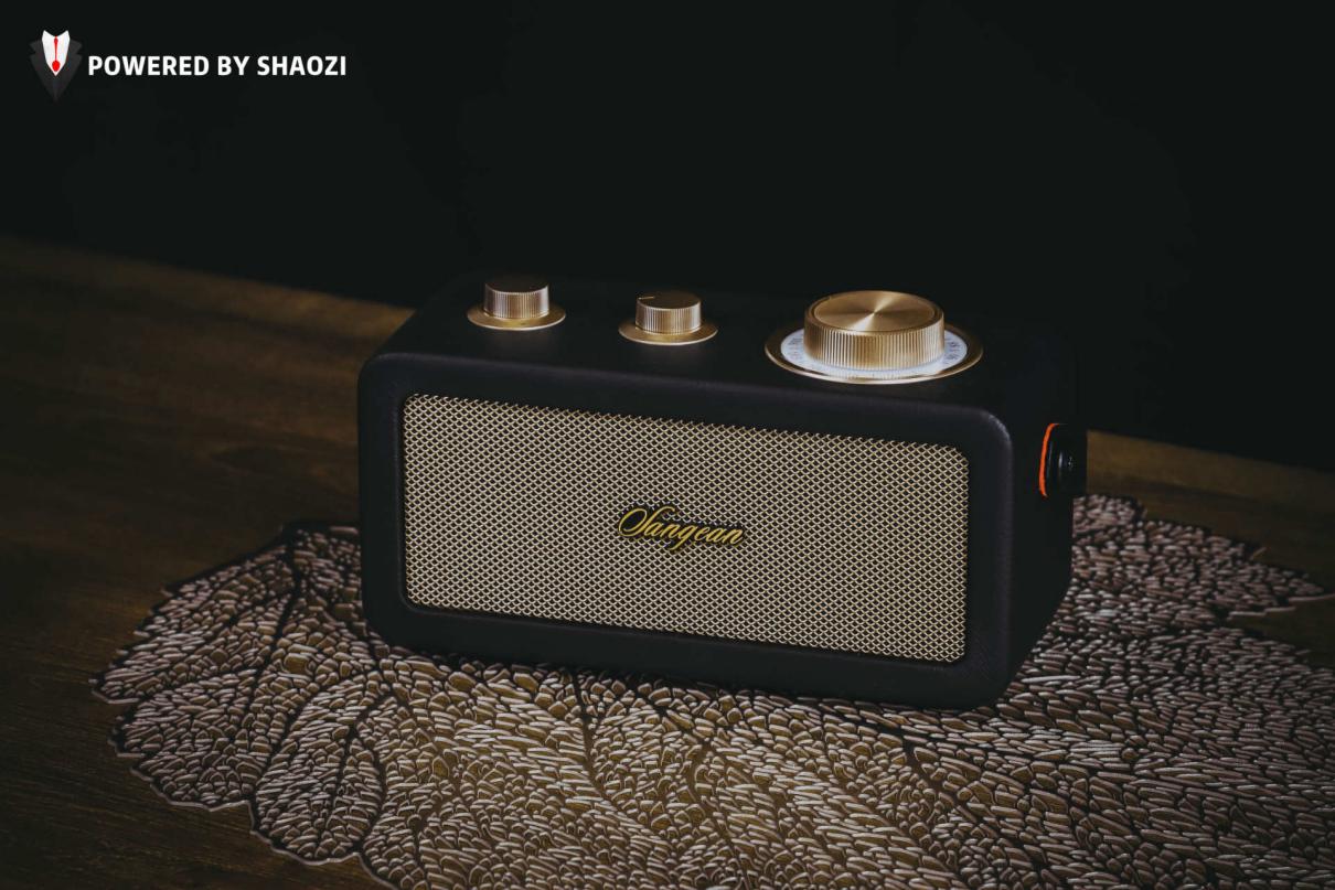 国货之光蓝牙音箱,山进M1复古蓝牙音箱