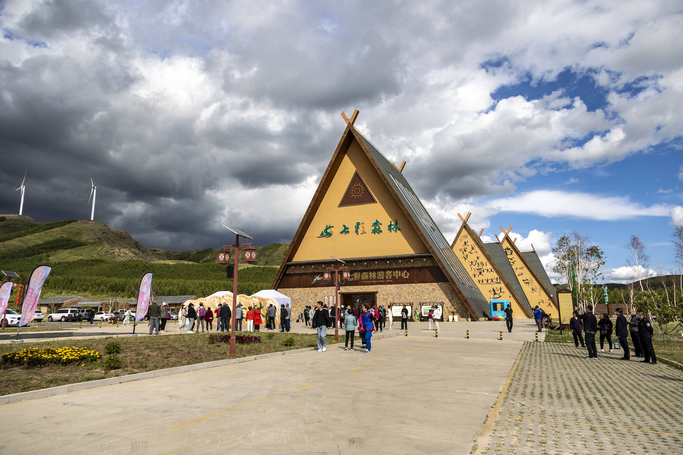 丰宁坝上草原的夏天,丰宁坝上草原夏天景色