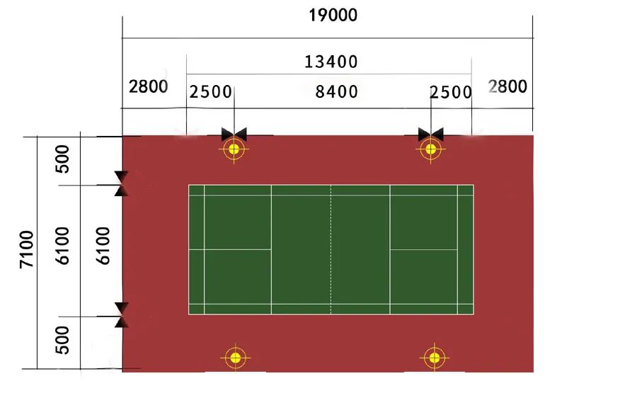 户外球场灯光照明设计方案,景观设计球场设计