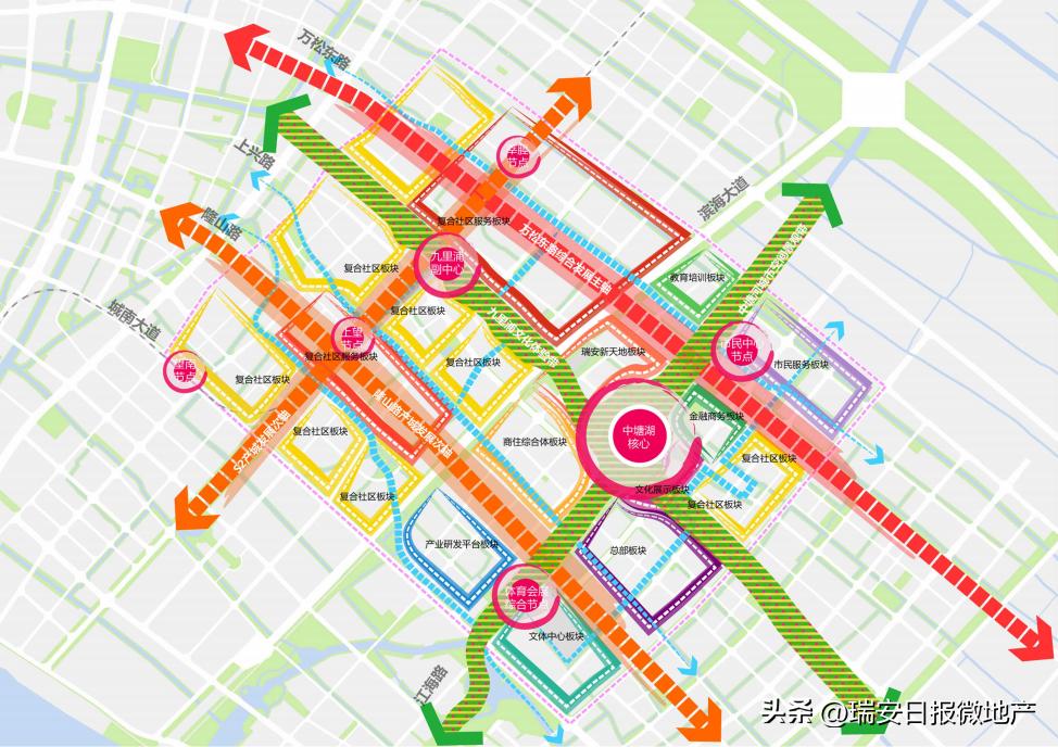 瑞安新区规划图,瑞安市新区最新规划图