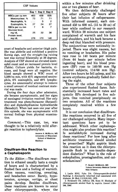 喝白酒12粒头孢危害,头孢白酒双硫仑反应多久发生