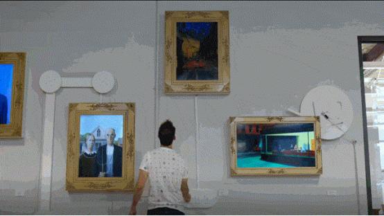 你知道经典画作可以怎么玩嘛？带你了解机械智能艺术画框