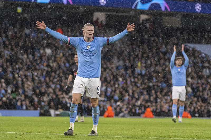 哈兰德五子登科!瓜帅:他是现役最强的,超越姆巴佩,接班梅西