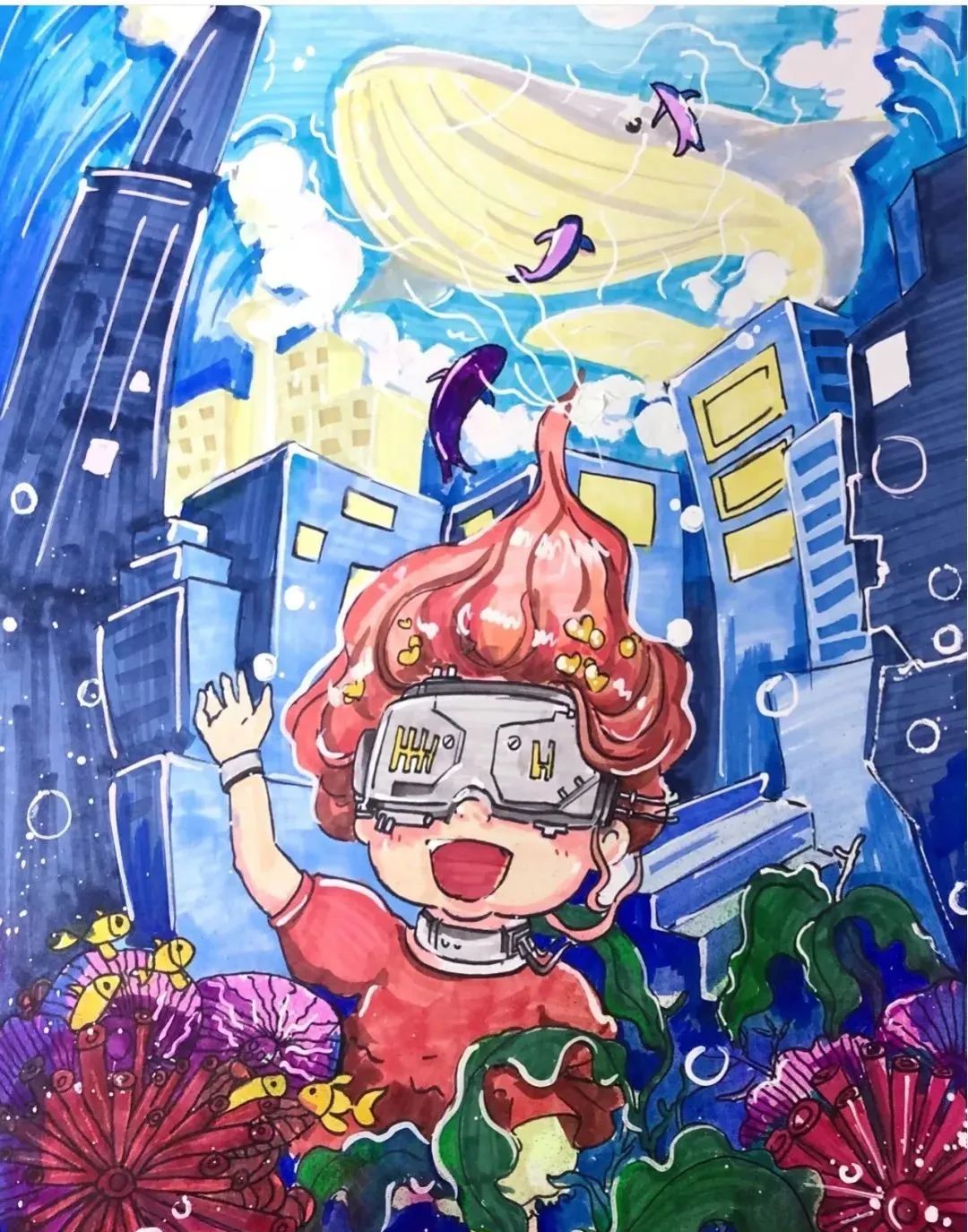 科幻画大全让科学插上艺术的翅膀,插上梦想的翅膀科幻画