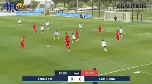 没想到国少队踢这么好,超出所有人预期