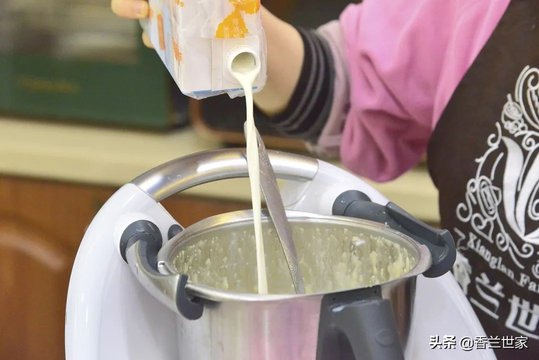 「香兰小美教程」绿豆牛奶饮，丝滑浓稠清润降火