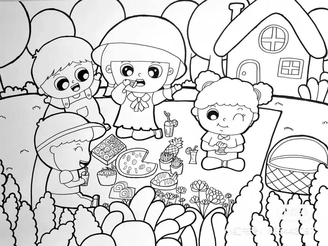 50张设计感十足的创意线描，随手画就能创造美，零基础也可以画