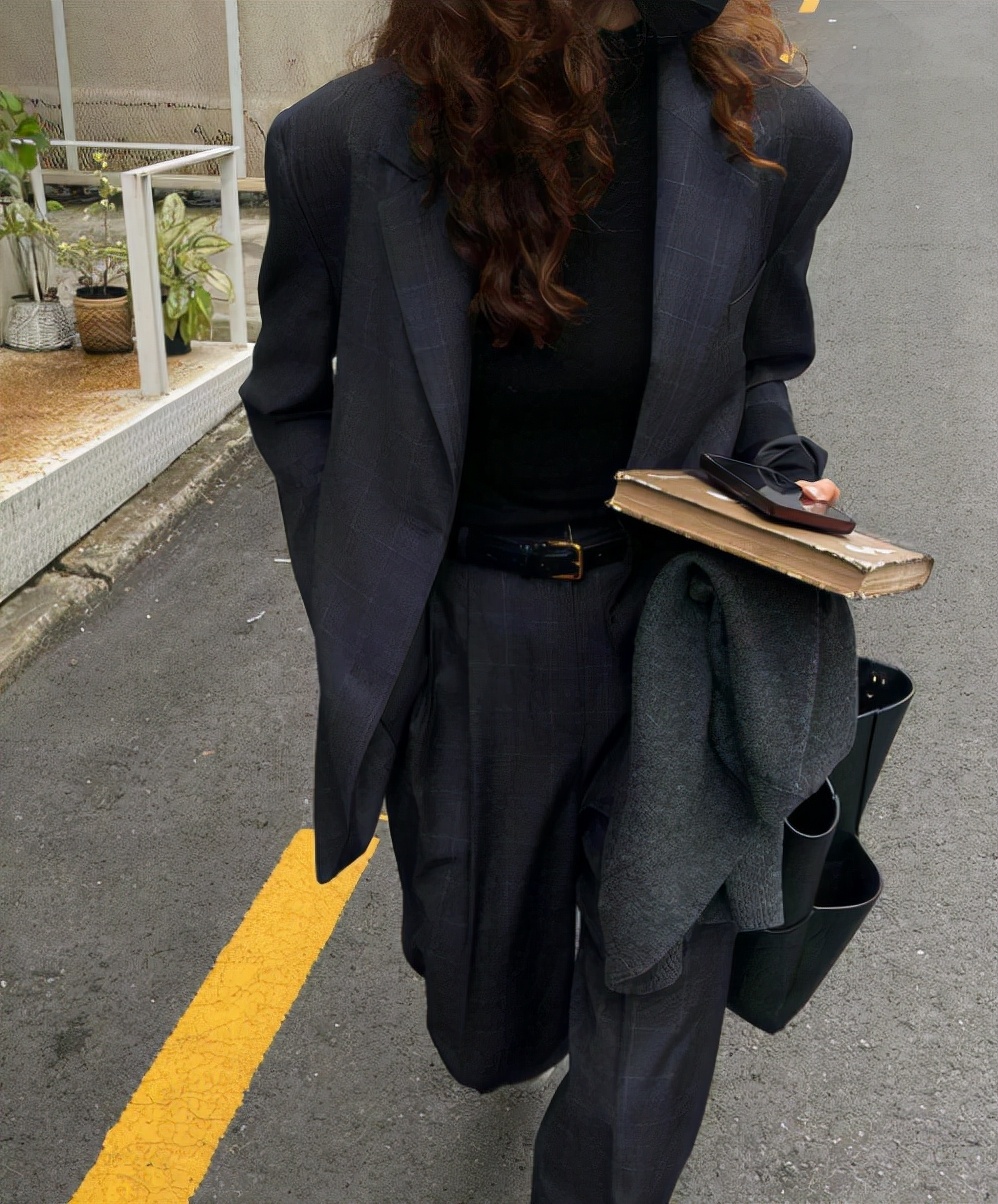 韩国穿搭博主秋冬,韩国博主穿搭高级秋冬