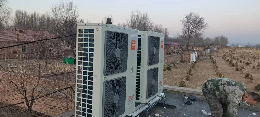 养殖场空气能采暖真实费用,千阳空气能热泵采暖真实费用