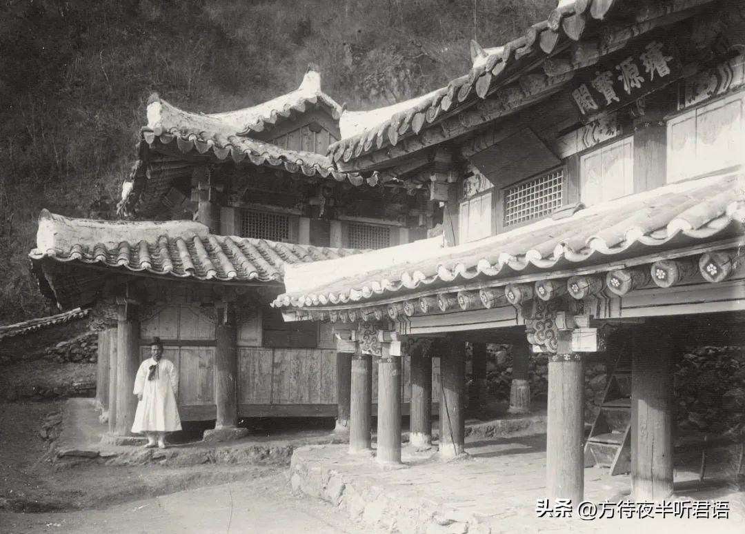 韩国古建筑视频,韩国仿古建筑图库