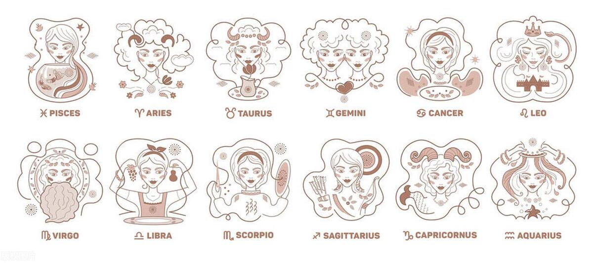 各个星座起源的故事,宇宙十二星座神话