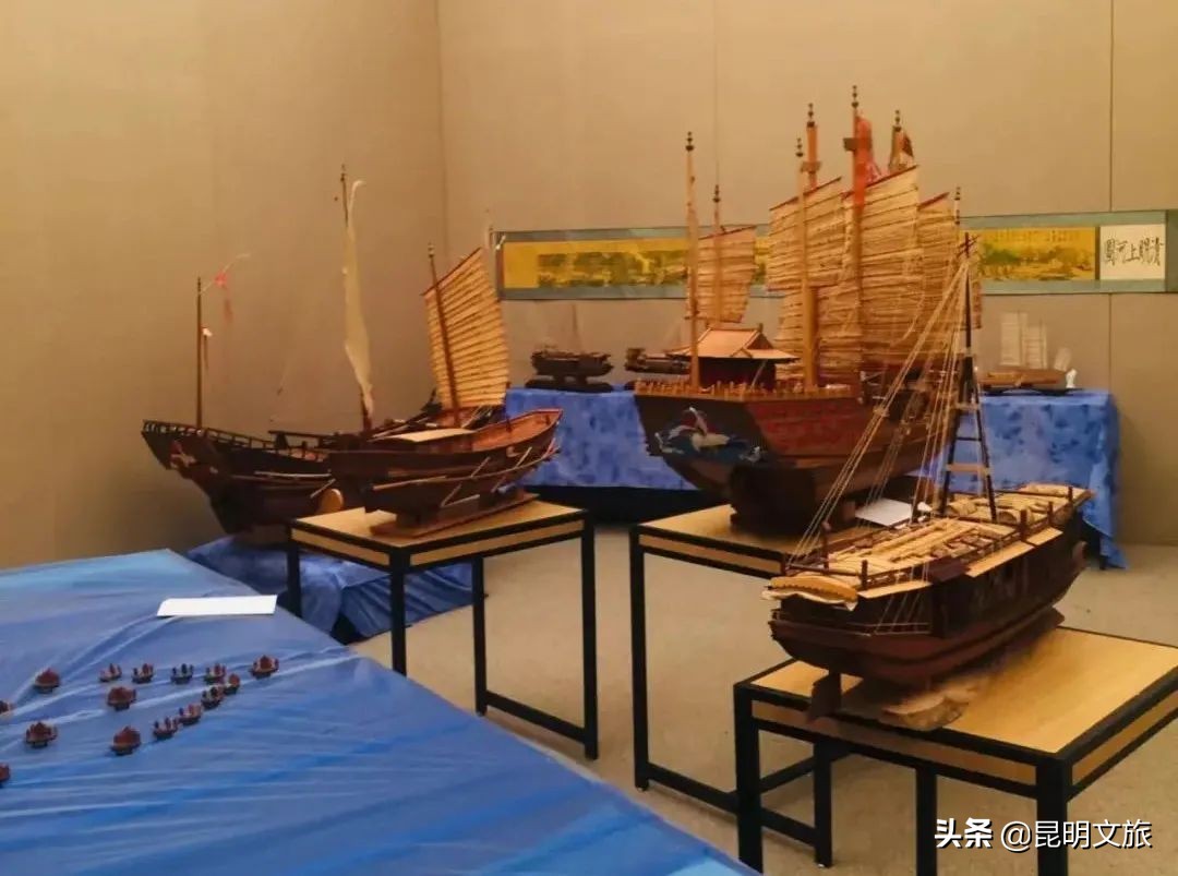 郑和西洋船模型,郑和宝船船模