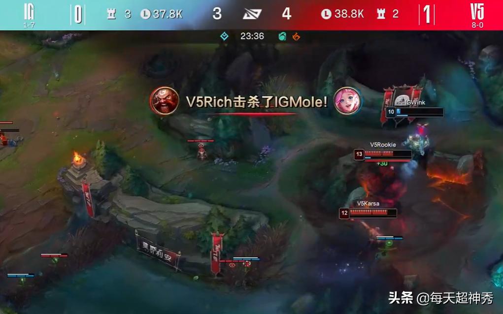 v5对战igrookie选辛德拉,rookiev5打ig视频