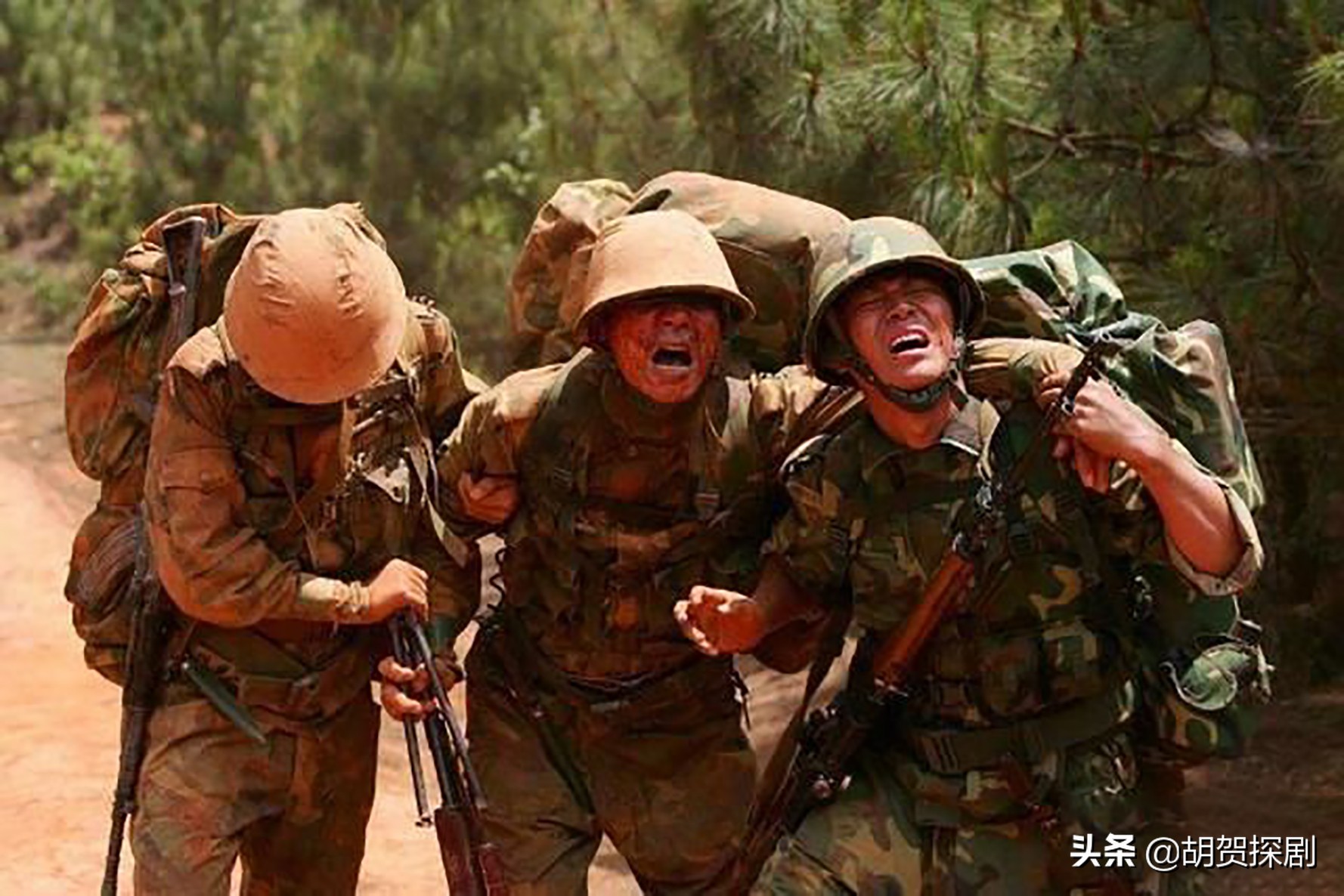 伍六一才是兵王,士兵突击老a选拔伍六一受伤