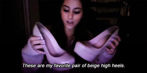 女明星为什么忍痛穿尖头高跟鞋,女明星穿超高防水台高跟鞋