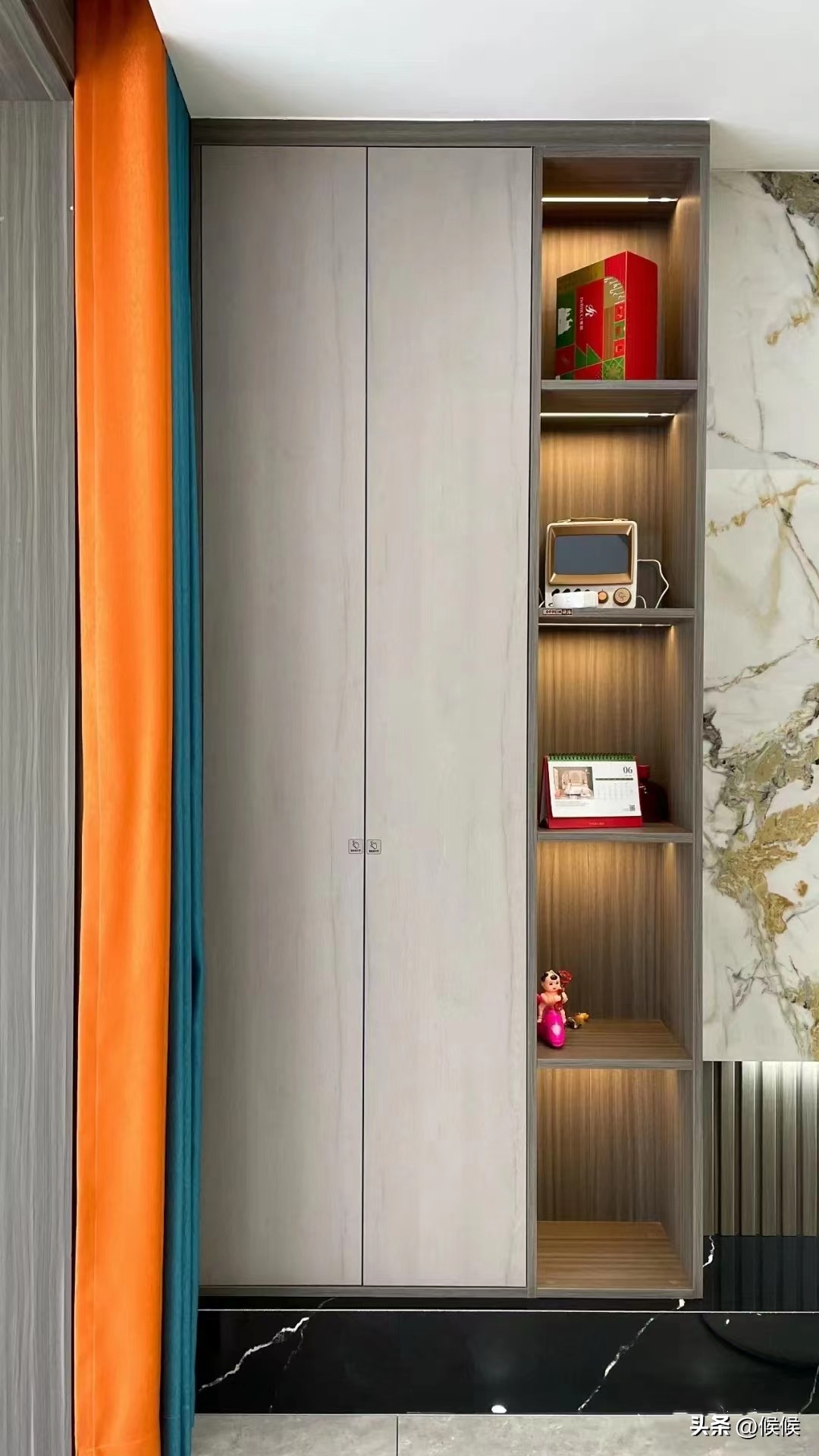 廊坊恒鼎荣庭204㎡轻奢风实拍妥妥的高级感