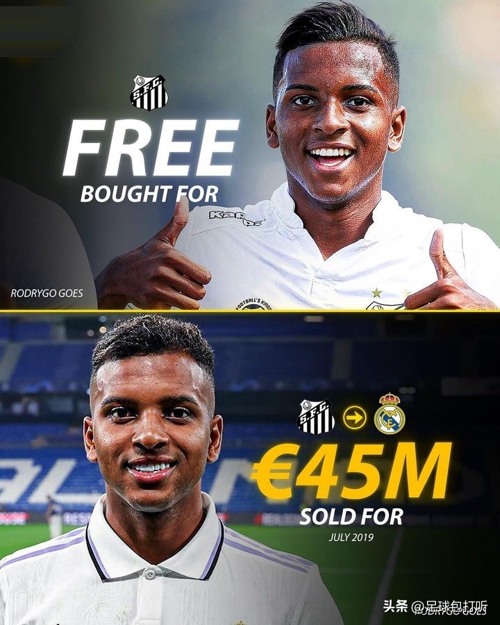 巴甲豪门桑托斯最赚钱的五大转会