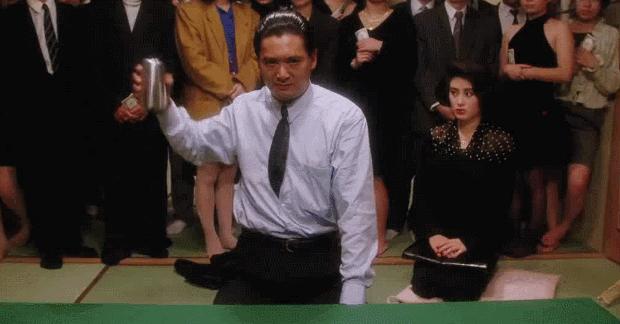 尺度太大，疯狂打码消音，还是香港电影敢