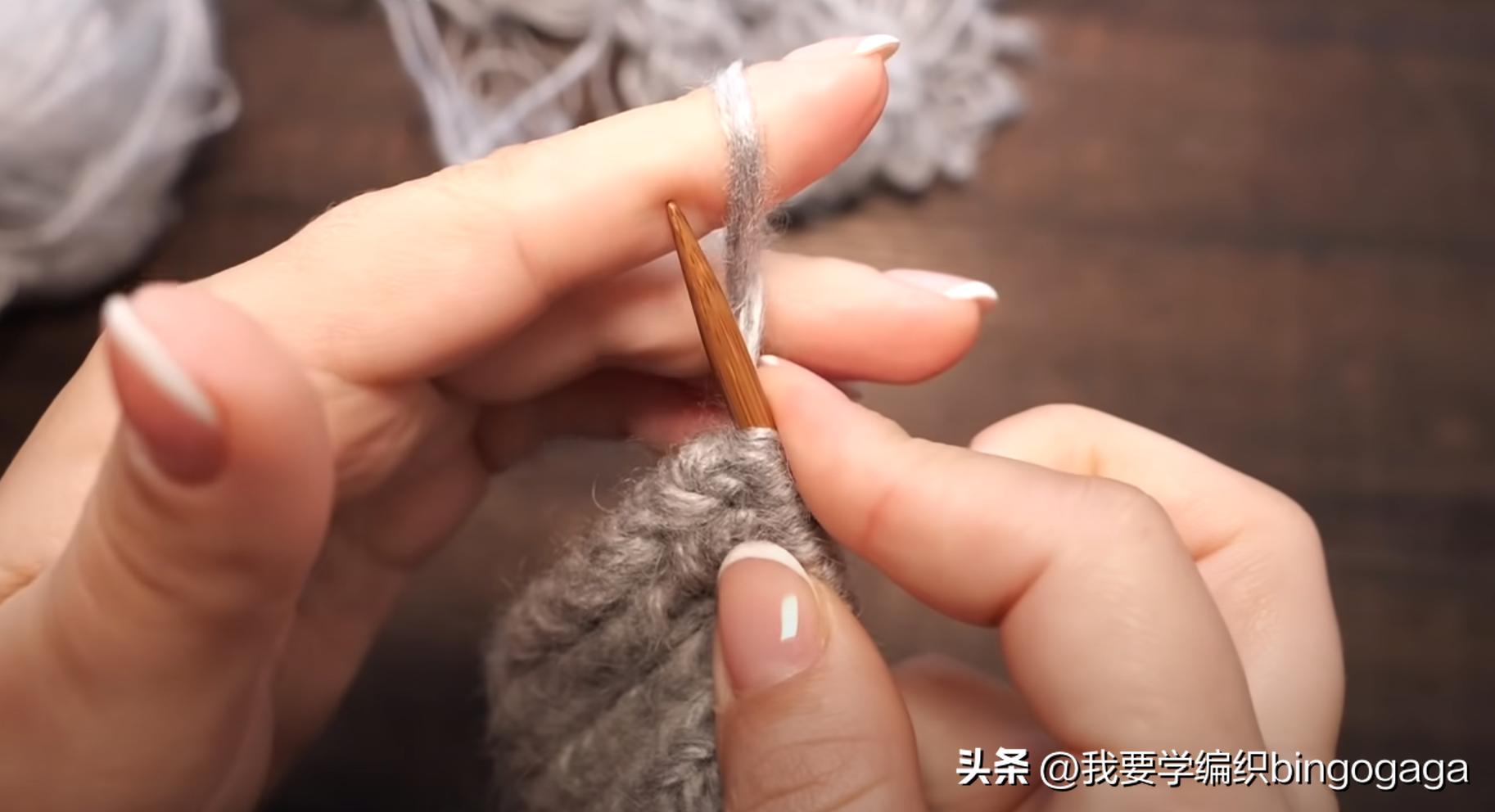 新款兔耳帽风雪帽编织教程,半檐冬季保暖帽编织教程