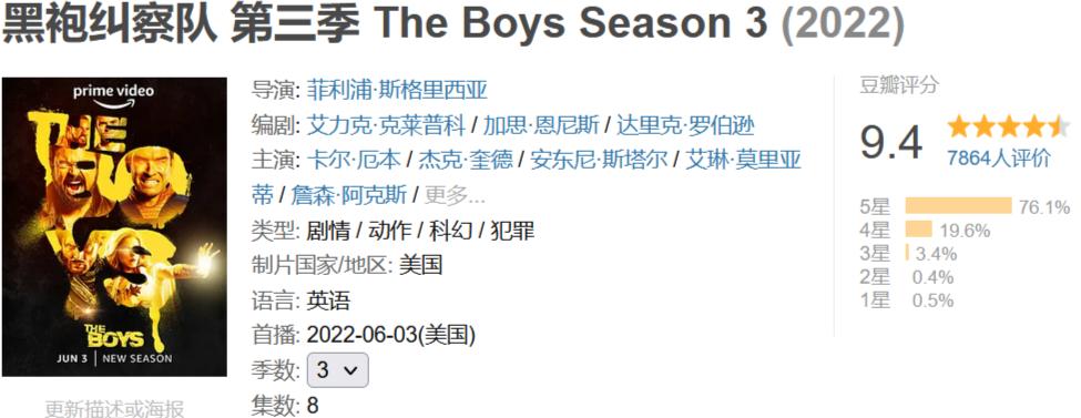 最污的“英雄克星”回来了，尺度依旧破表，9.4分你还不看吗？