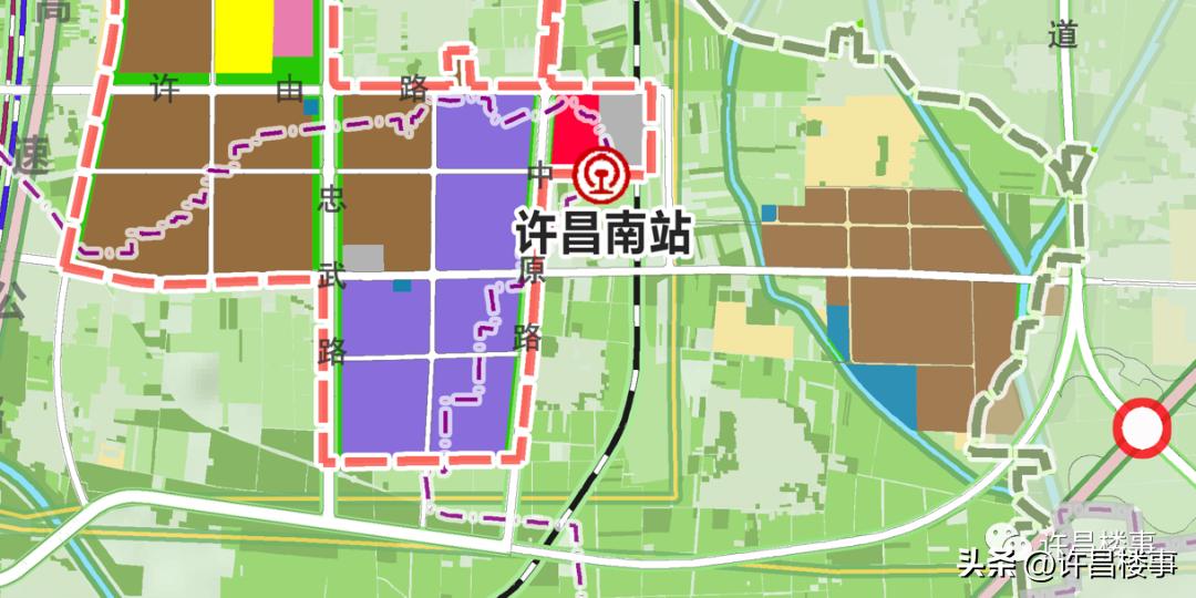 许昌市2035年高速最新规划图,许昌市规划建设的铁路线